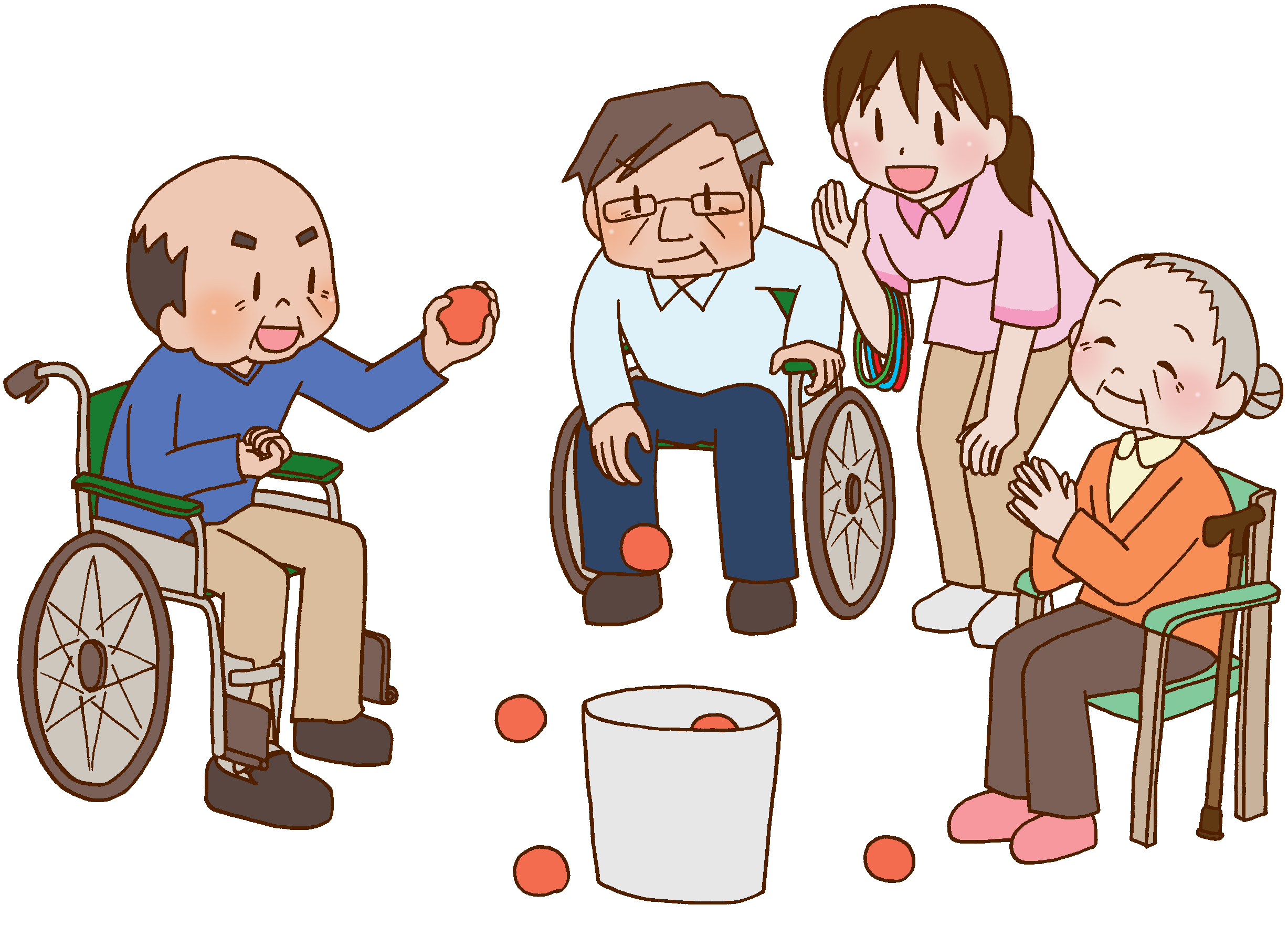 玉入れレクリエーション10種 介護レクに最適 高齢者向けの色んなゲームを紹介